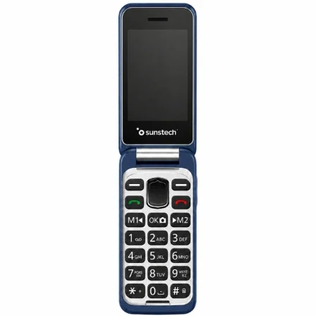 Sunstech Teléfono móvil Celt26 para personas mayores azul Sunstech Teléfono móvil Celt26 para personas mayores azul